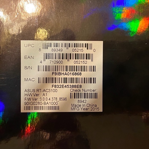 ASUS WiFi Router (RT-AC3100) comes in the original box, and looks like new. - Picture 8 of 11
